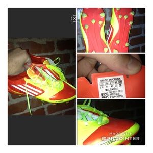 Adidas F50 TRX FG - Orange/Yellow 11.5US